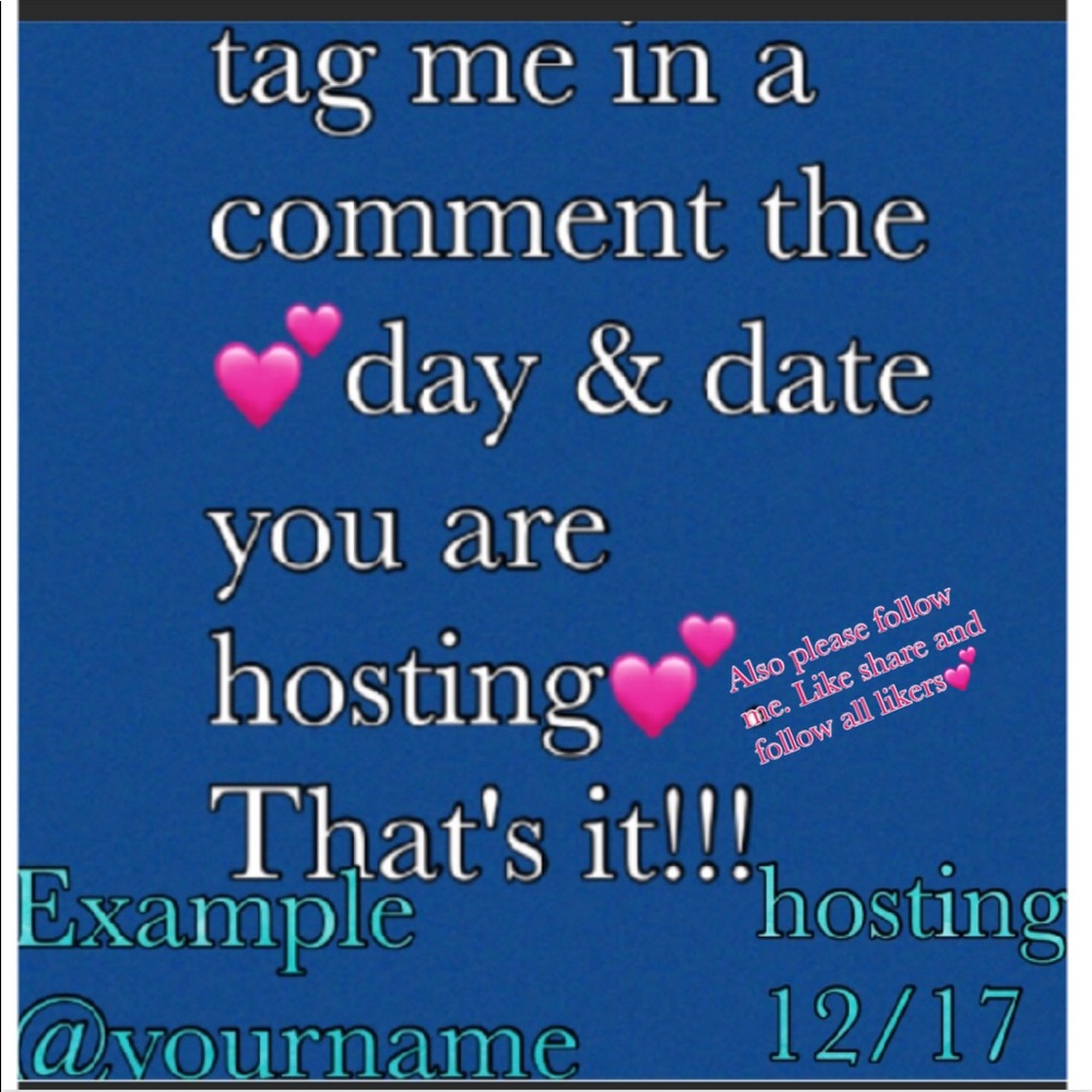 CommentsFull PoshmarkPartyLineup RUHostingSoon?❤️ - Picture 4 of 8